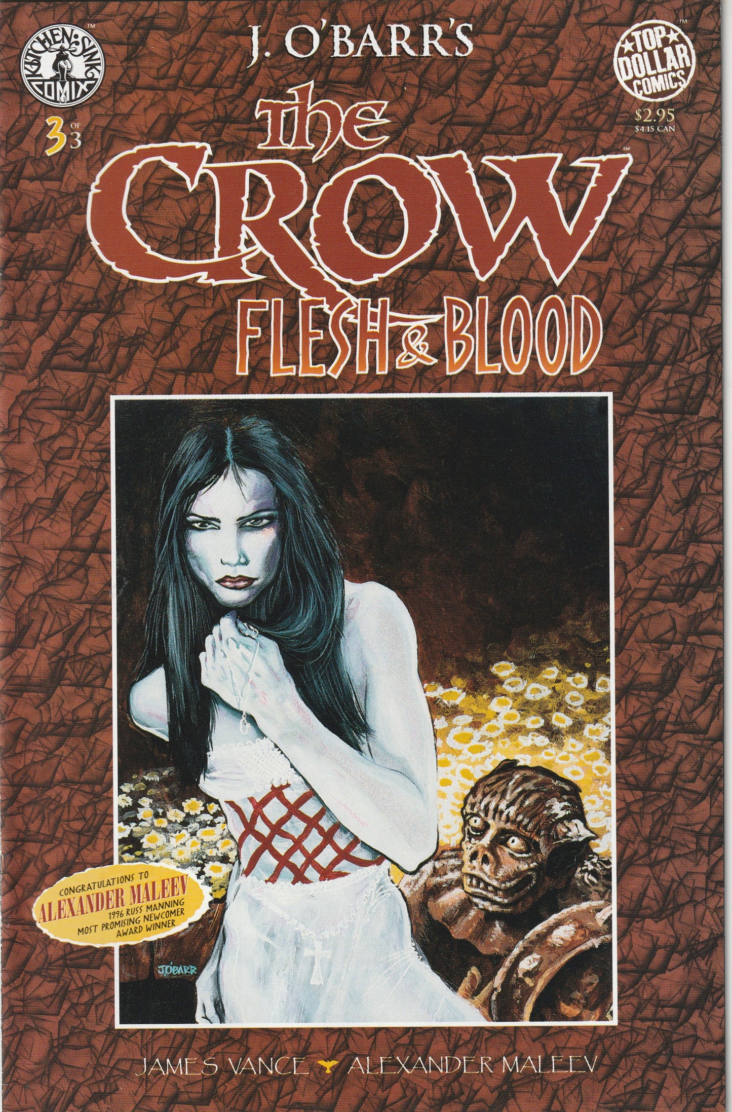 The Crow: Flesh & Blood (1996) - 3 issue mini series