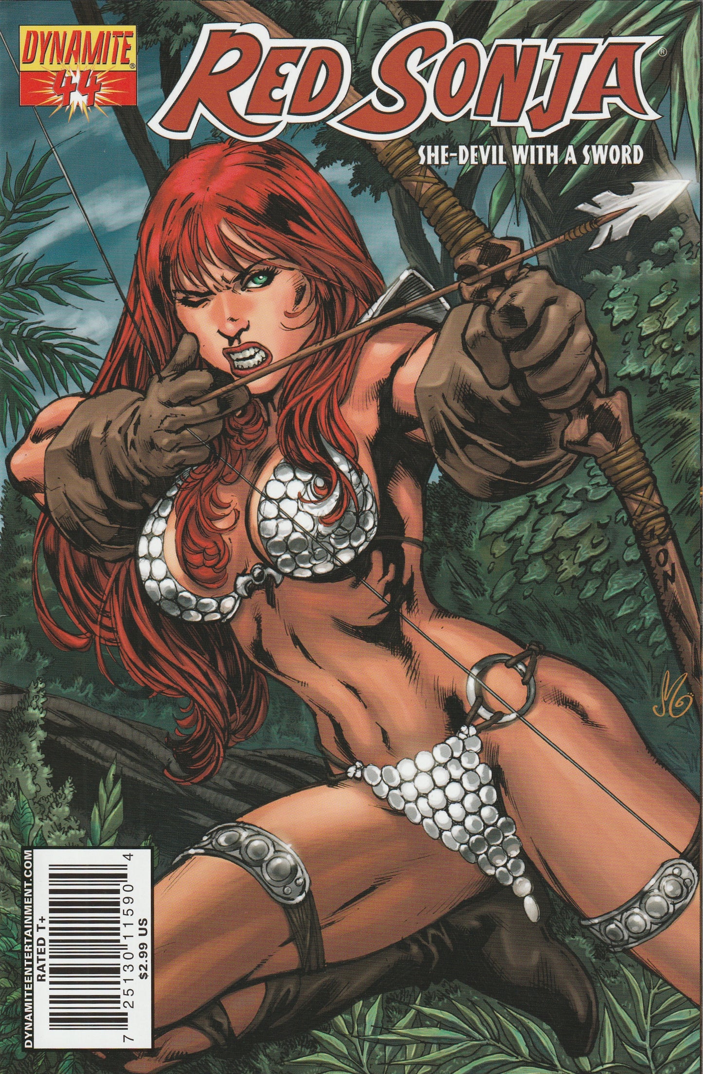 Red Sonja #44 (2009) - Ron Adrian Cover