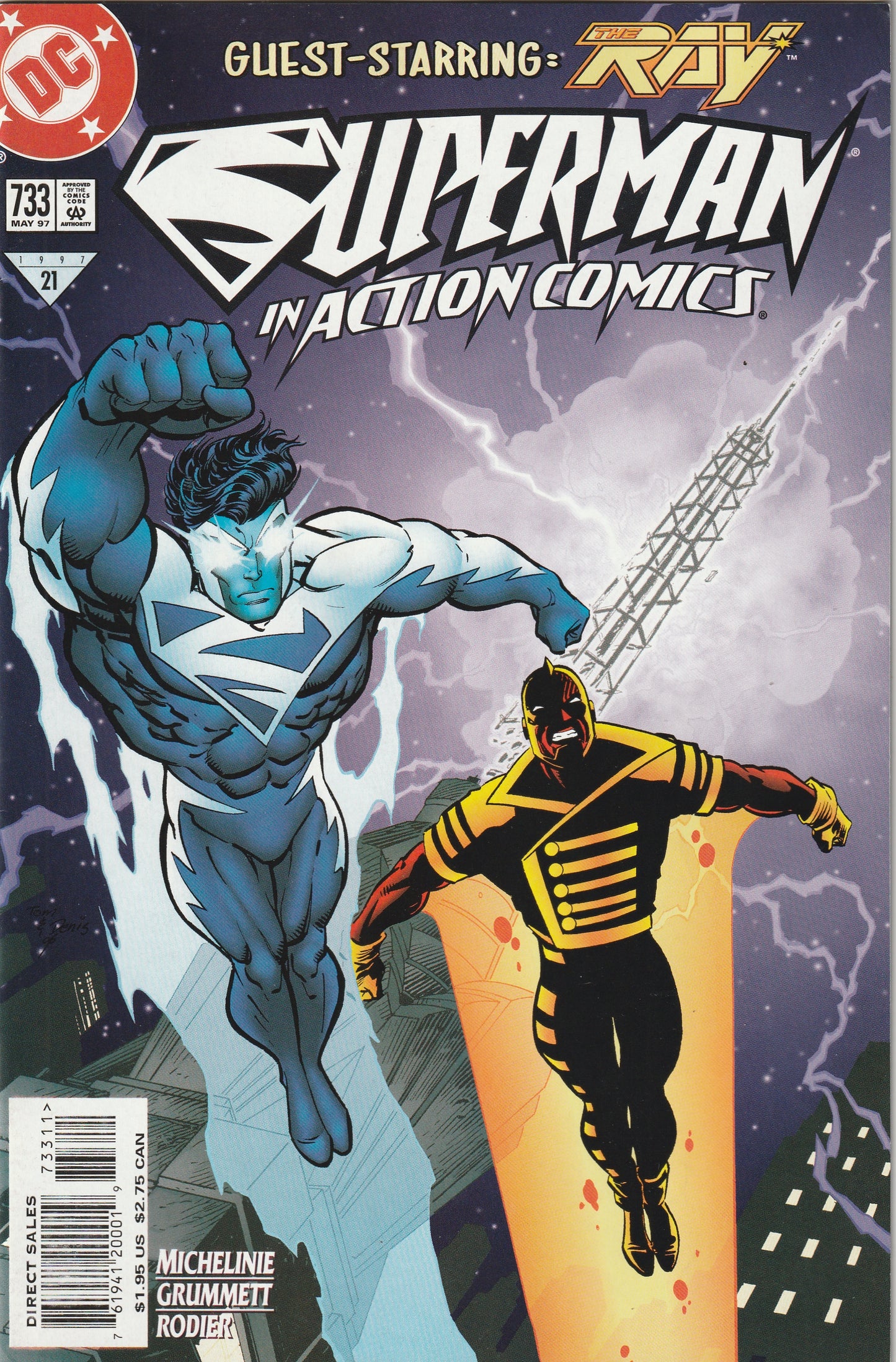 Action Comics #733 (1997) - New costume!