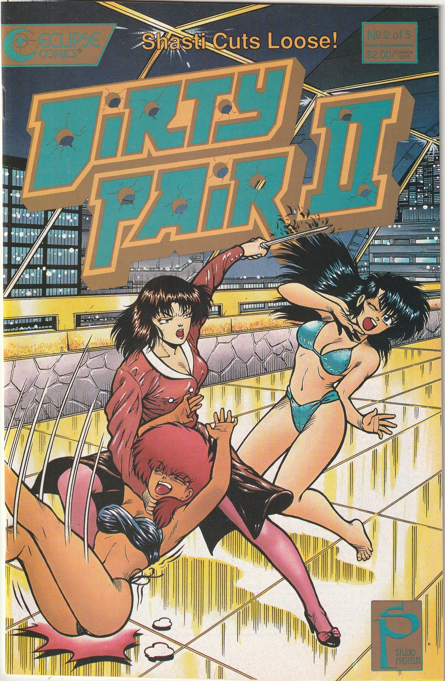 Dirty Pair II #2 (of 5, 1989)