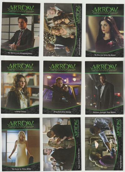 1994 Cryptozoic - ARROW The Television Series Season 1  - Complete base set