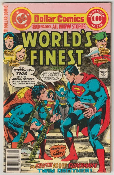 World's Finest #246 (1977) - Neal Adams cover
