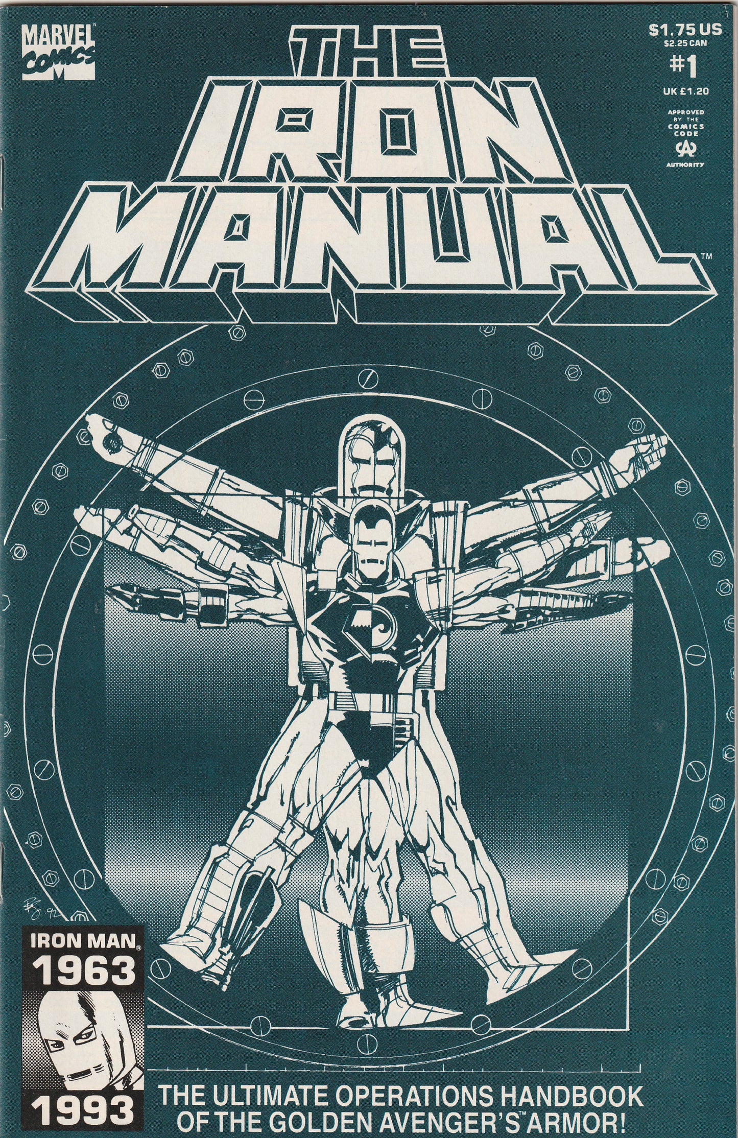 The Iron Manual #1 (1993) - The Ultimate Operations Handbook (one-shot)