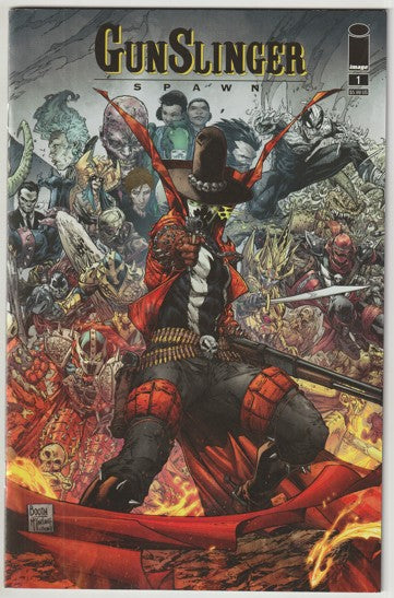 Gunslinger Spawn #1 (2021) - Brett Booth Connecting Cover