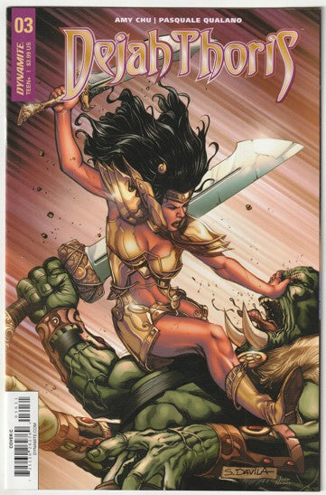 Dejah Thoris #3 (2018) - Cover C by Sergio Davila