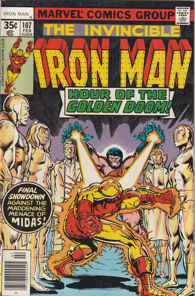 Iron Man #107 (1978) - Midas (Mordecai Midas) Appearance