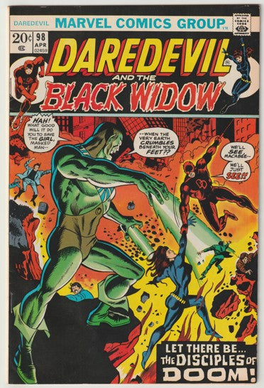 Daredevil #98 (1973) - Disciples of Doom Appearance