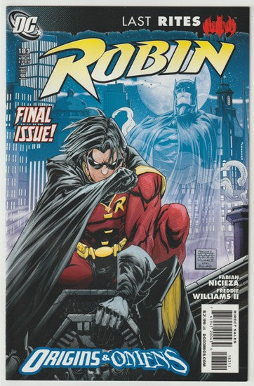 Robin #183 (2009) - Origins and Omens Tie-In