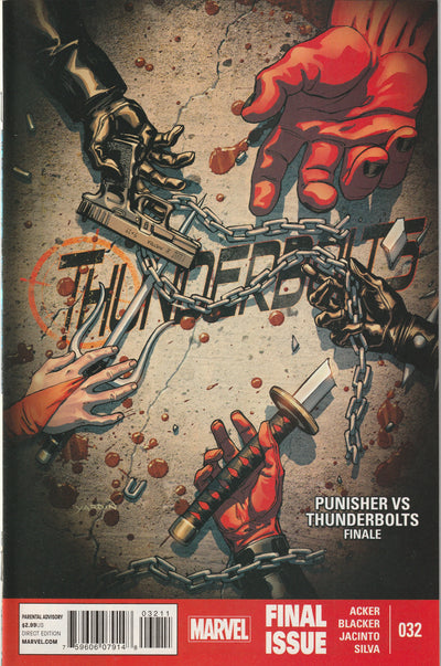 Thunderbolts #32 (2014) - Final issue of series