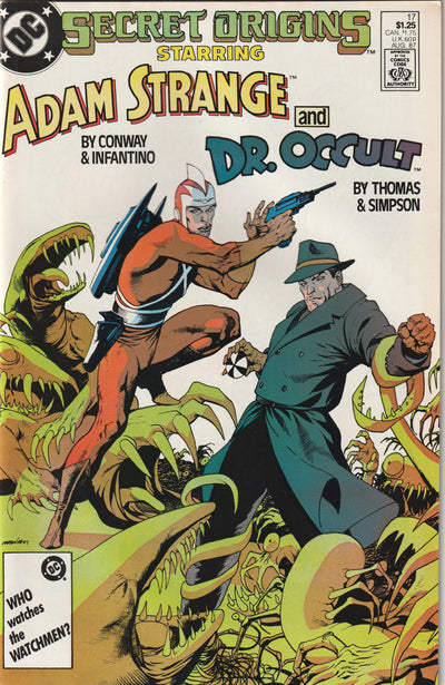 Secret Origins #17 (1987) - Adam Strange & Dr. Occult