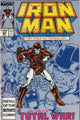 Iron Man #225 (1987) - 1st appearance of Steven Spielberg (in comics)