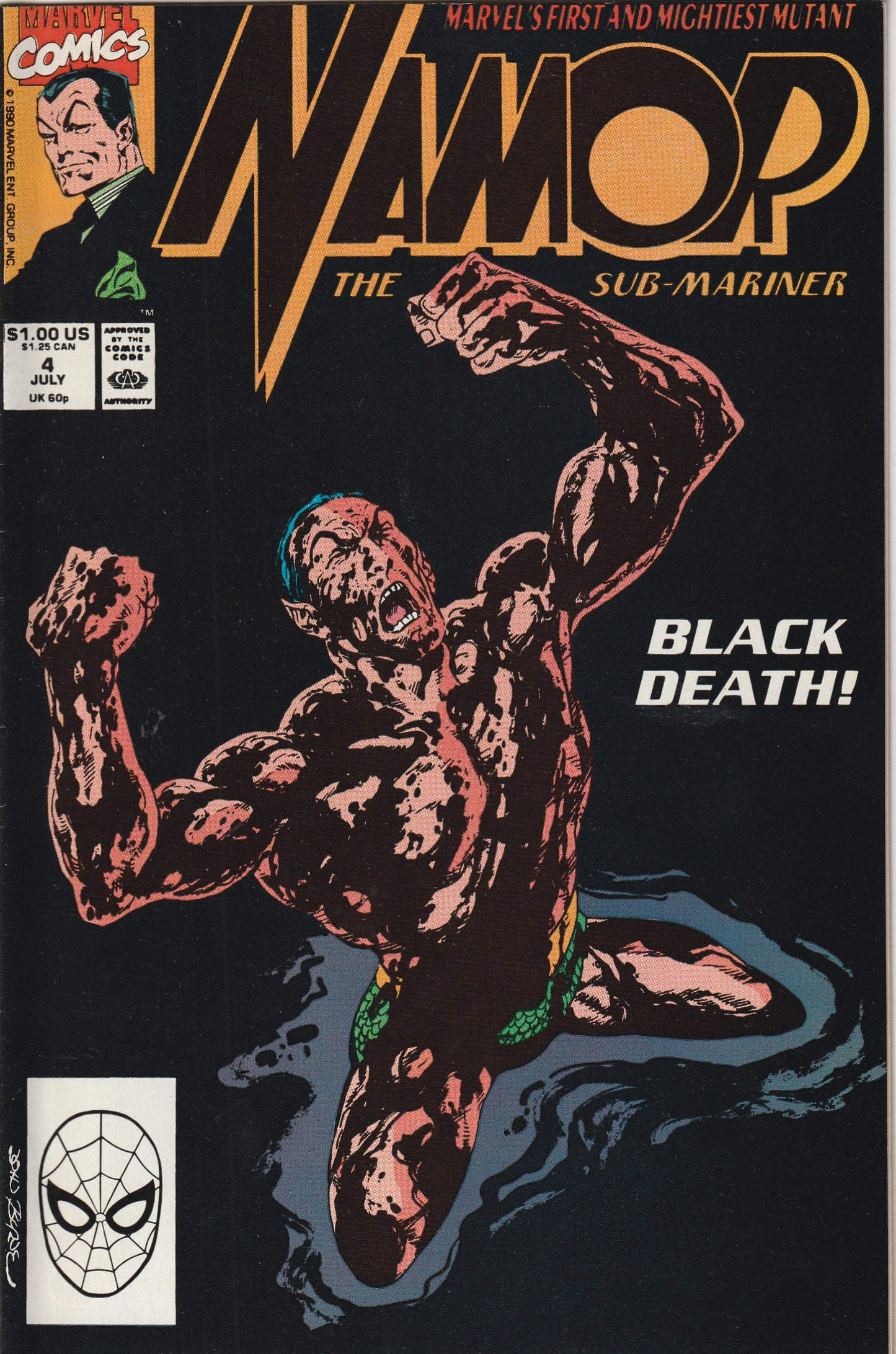 Namor, The Sub-Mariner #4 (1990) - John Byrne