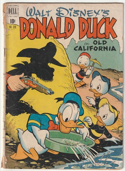 Dell Four Color #328 (1951) - Walt Disney's Donald Duck in "Old California" - Carl Barks