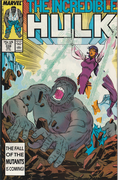 Incredible Hulk #338 (1987) - Todd McFarlane Grey Hulk, 1st Appearance of Mercy