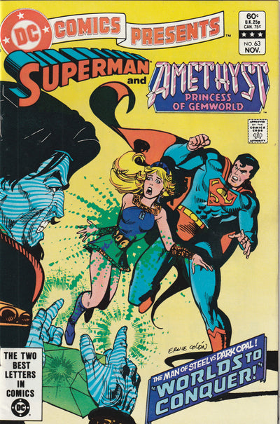 DC Comics Presents #63 (1983) - Superman and Amethyst Princess of Gemworld