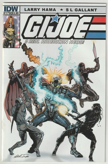 G.I. Joe: A Real American Hero #179 (2012) - Cover B by Herb Trimpe