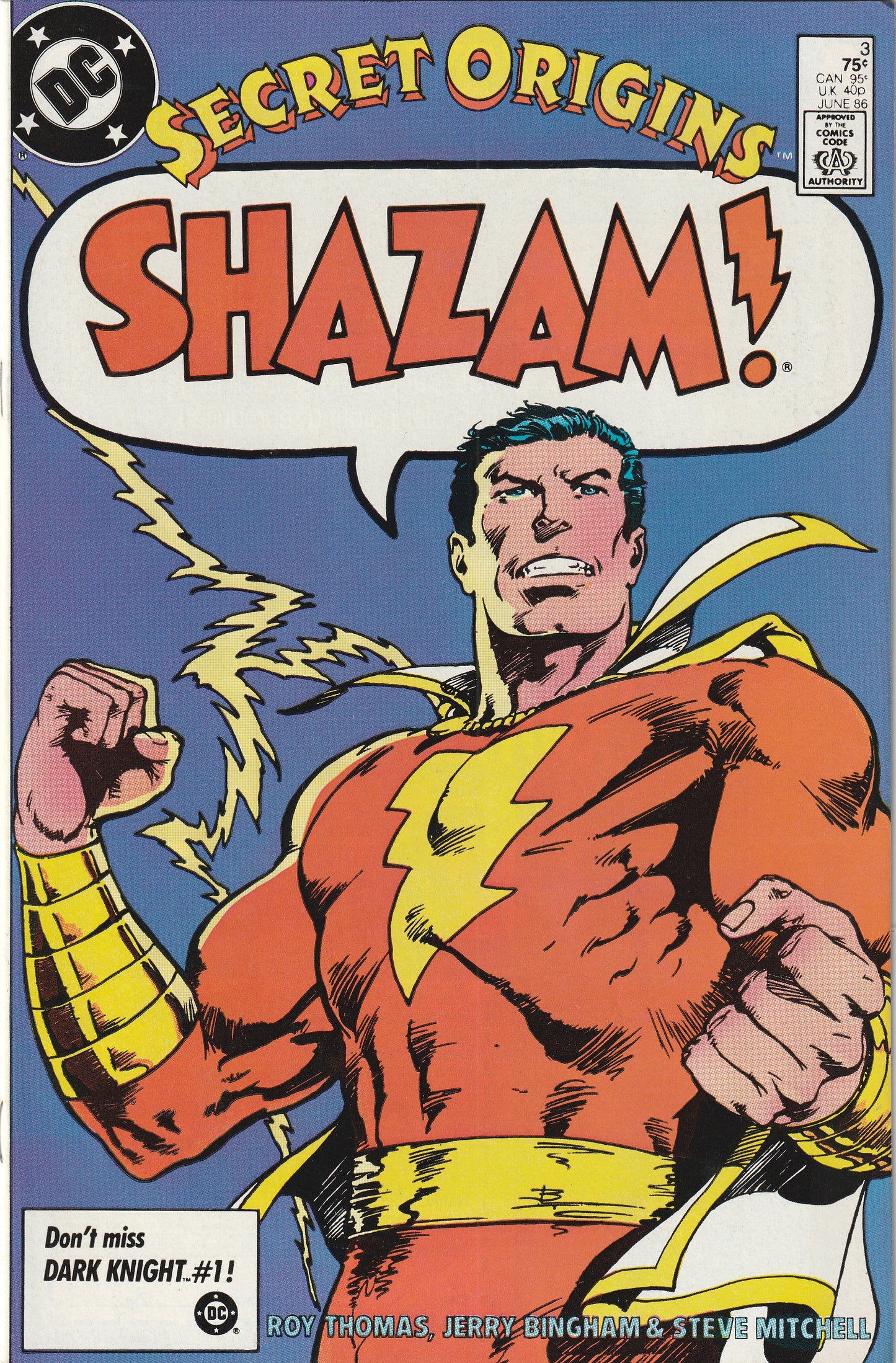 Secret Origins #3 (1986) - Shazam!
