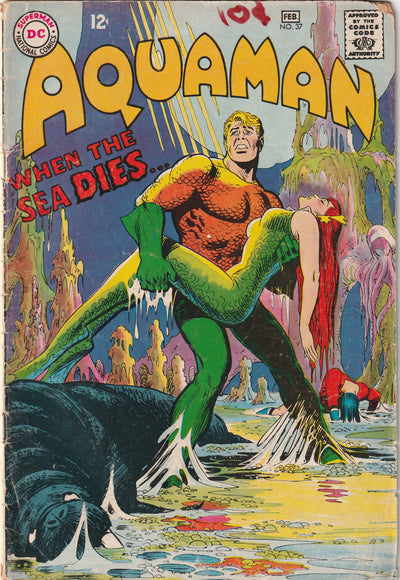 Aquaman #37 (1968) - 1st Appearance of The Scavenger