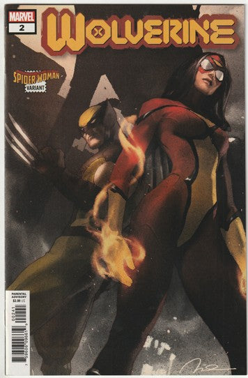 Wolverine #2 (2020) - Gerald Parel Spider-Woman Variant Cover