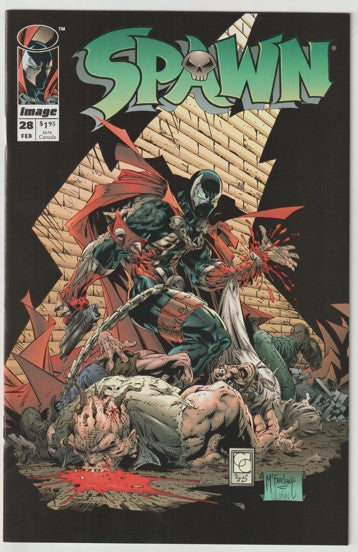 Spawn #28 (1995) - Todd McFarlane cover