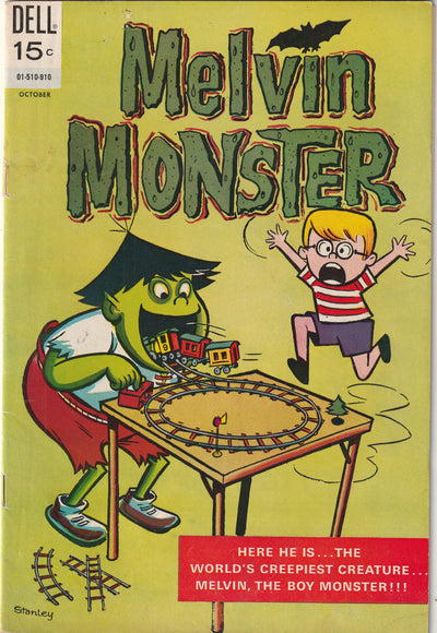 Melvin Monster #10 (1969) - Final Issue of Series, Reprints #1