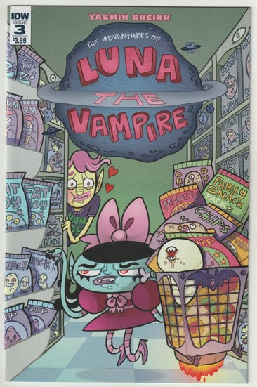 The Adventures of Luna the Vampire (2016) - 3 issue mini series