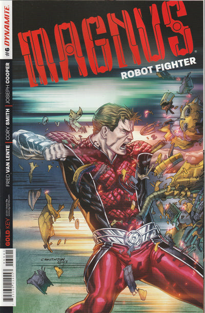 Magnus Robot Fighter #6 (2014) - Cory Smith Variant Subscription Cover