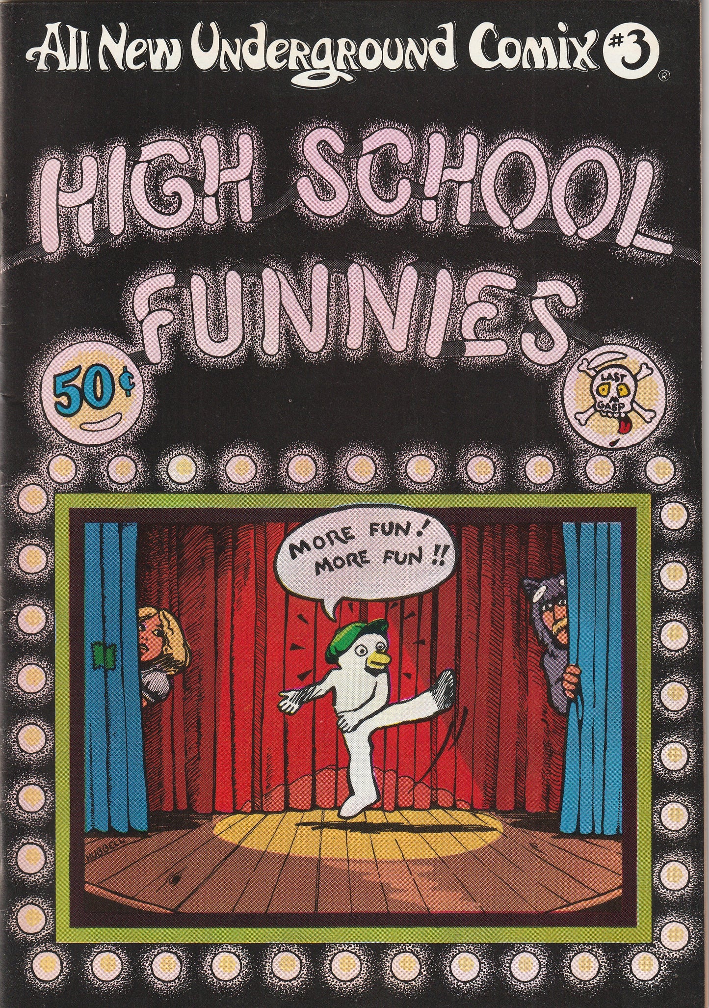 All New Underground Comix #3 (1973) - High School Funnies & The Mountain