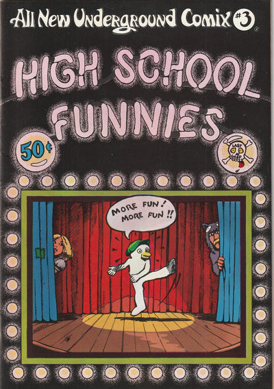 All New Underground Comix #3 (1973) - High School Funnies & The Mountain