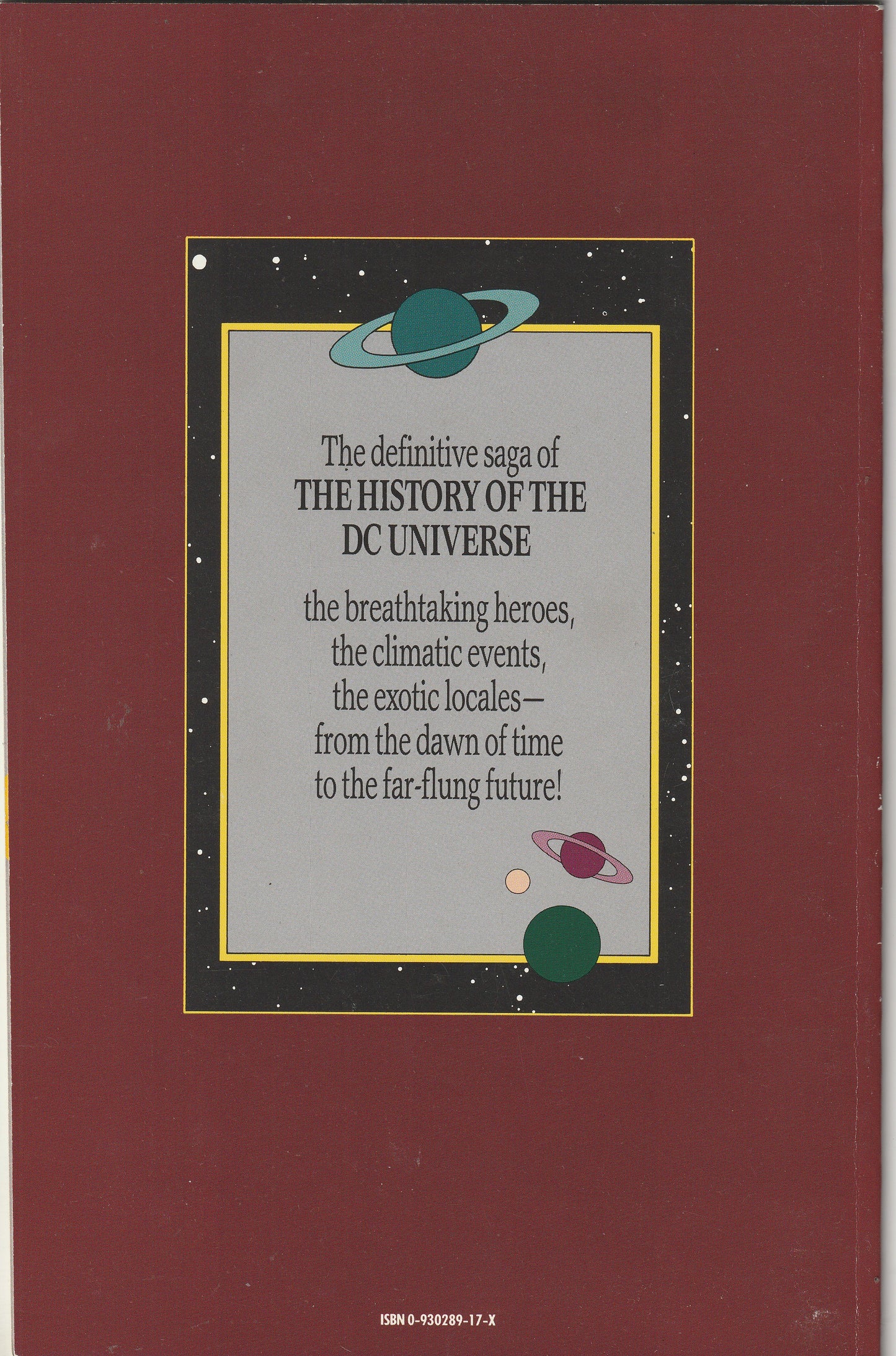 History of the DC Universe (1986) - Complete 2 issue prestige mini-series