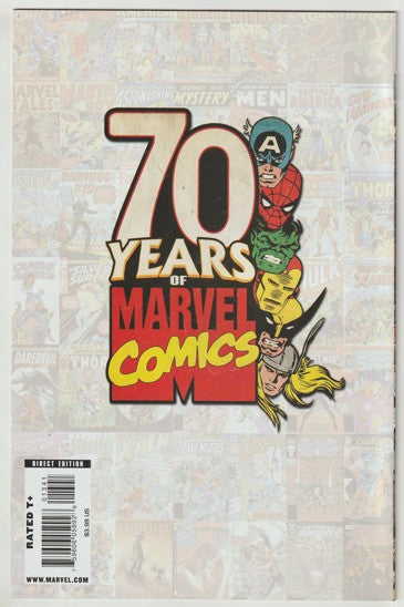 Hulk #13 (2009) - 70th Anniversary Frame Red Hulk Variant cover