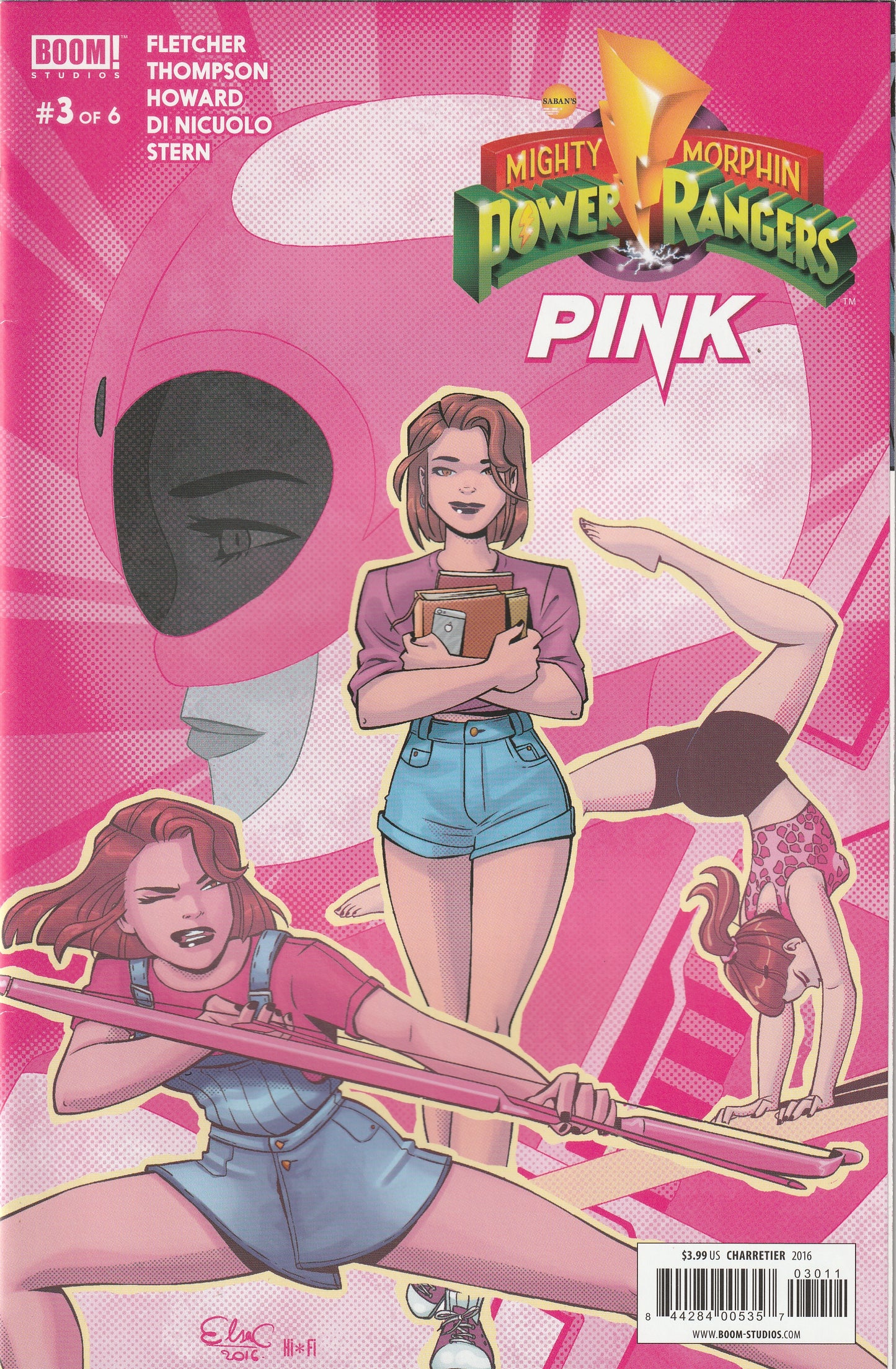 Mighty Morphin Power Rangers Pink #3 (of 6) (2016)