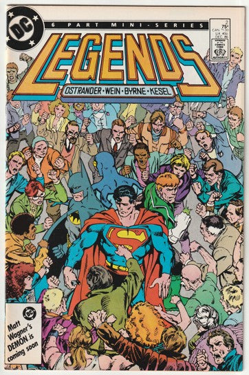 Legends (1986-1987) - Complete 6 issue mini-series