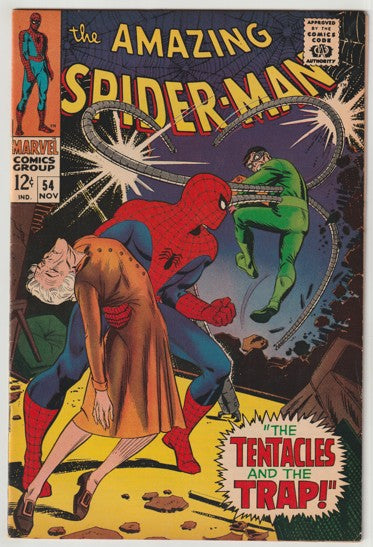 Amazing Spider-Man #54 (1967) - Doctor Octopus appearance