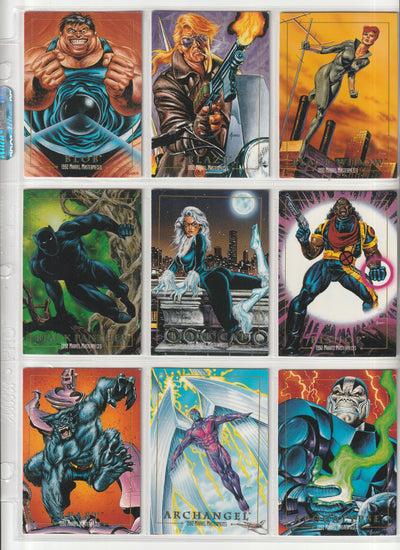1992 Skybox Marvel Masterpieces - Complete base set