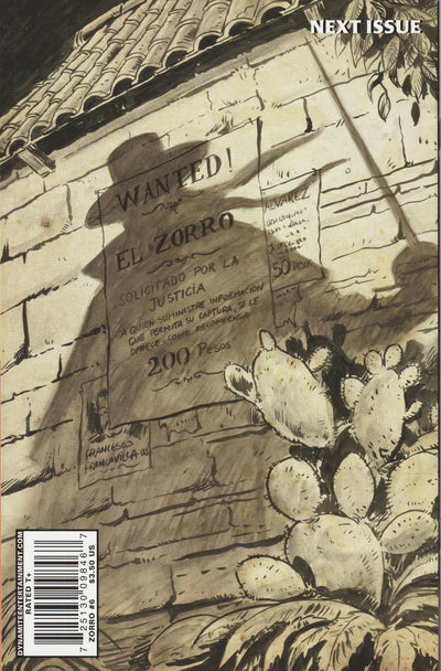 Zorro #6 (2008) - Cover A Matt Wagner
