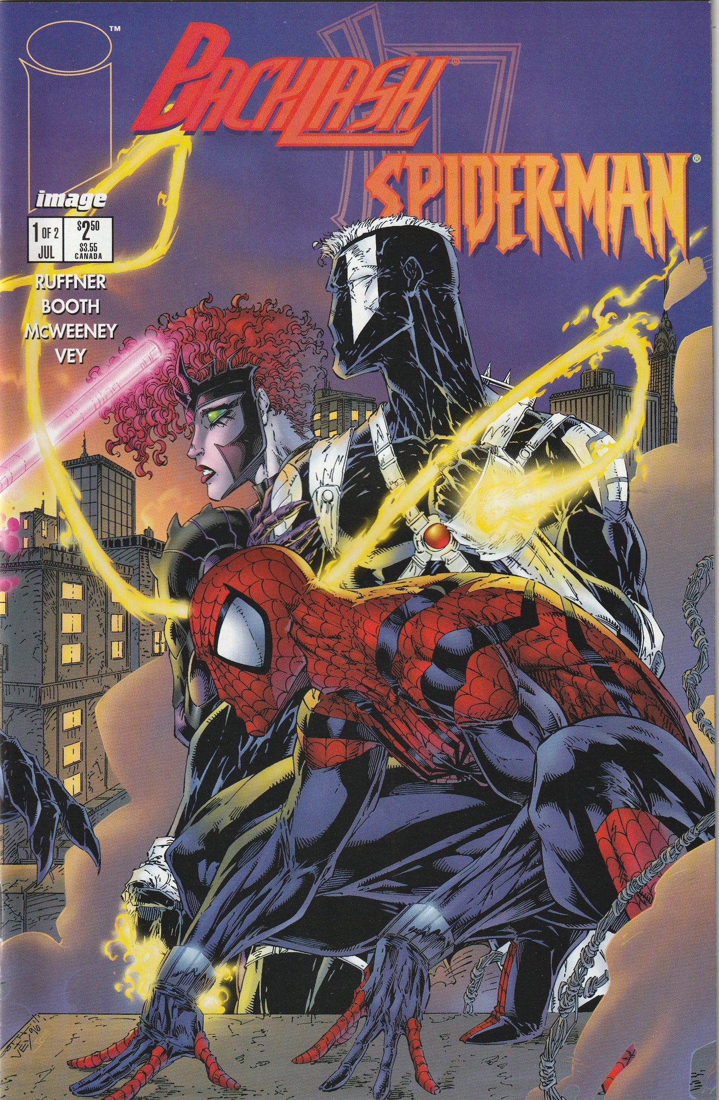 Backlash/Spider-Man (1996) - 2 issue mini series