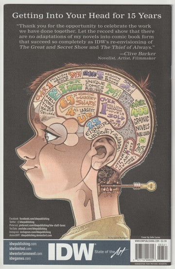 The Crow: Pestilence #3 (2014) - John Lucas Subscription Cover