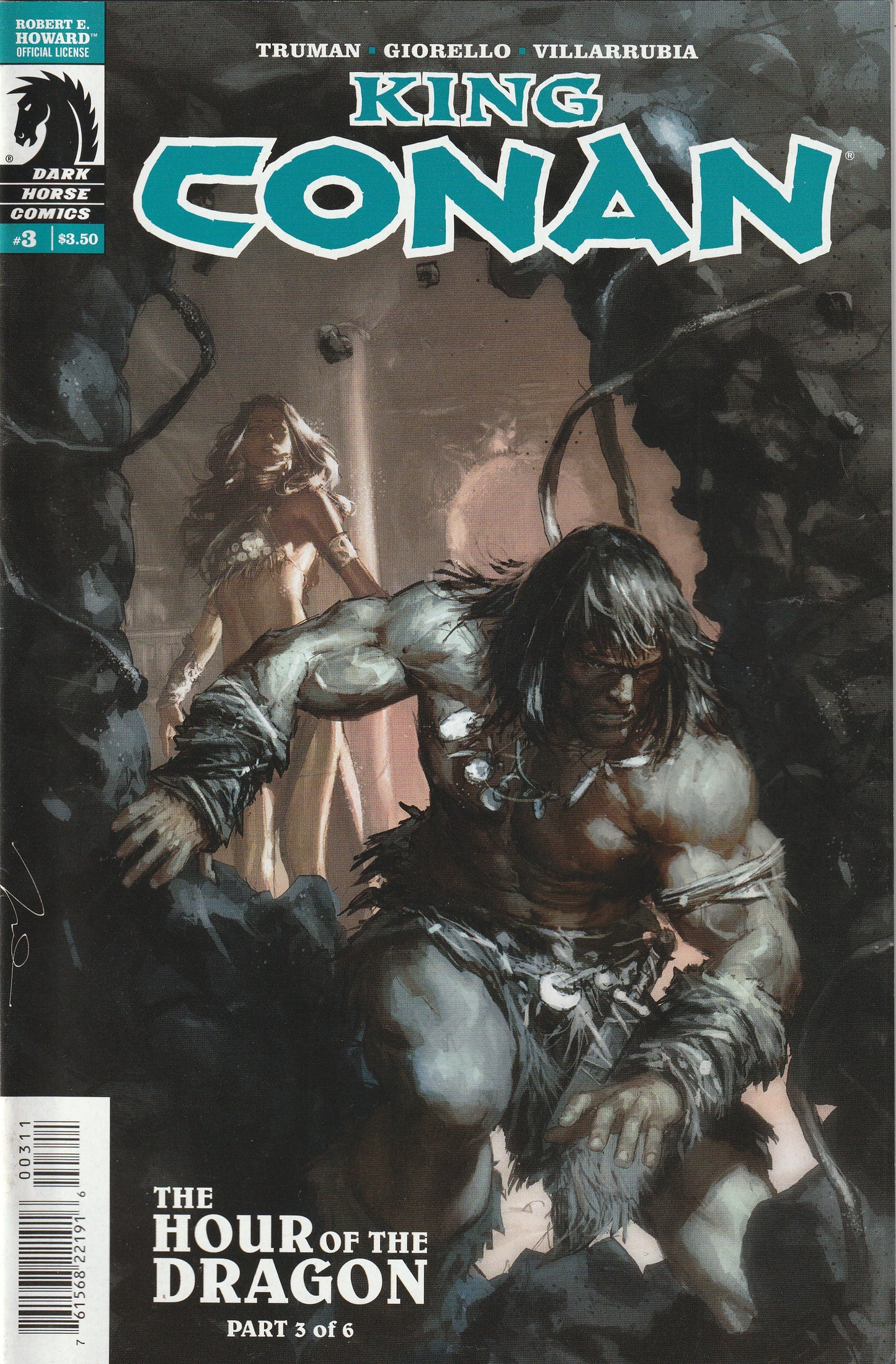 King Conan The Hour of the Dragon #3 (of 6)  (2013)