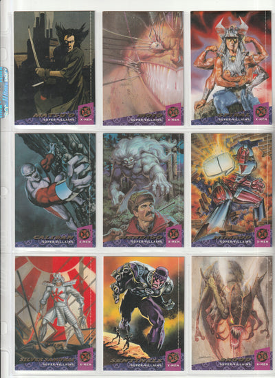 1994 Fleer Ultra X-Men - Complete base set