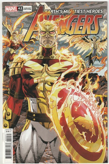 Avengers #42 (LGY #742) (2021) - Dustin Weaver Connecting Variant Cover