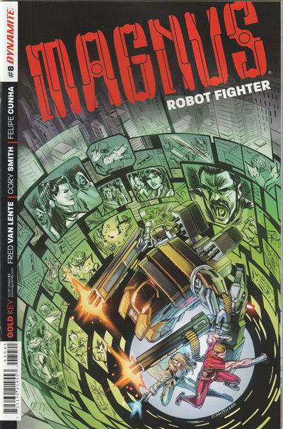 Magnus Robot Fighter #8 (2014) - Cory Smith Variant Subscription Cover