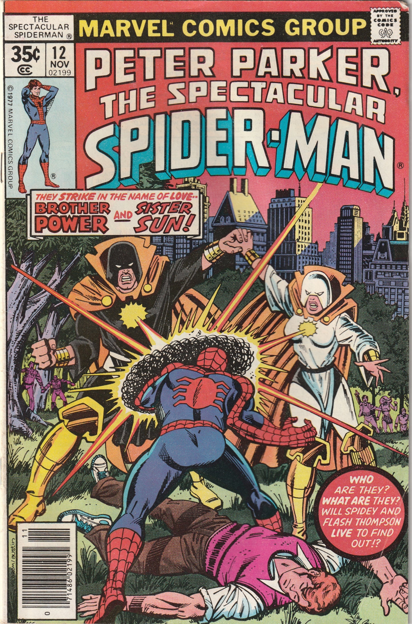 Peter Parker The Spectacular Spider-Man #12 (1977) - 1st Appearance of Legion of Light, 1st Appearance of Razorback (Buford Hollis)