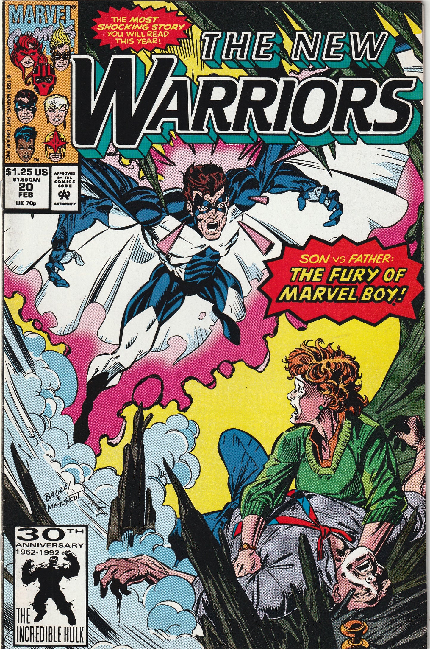 The New Warriors #20 (1992)