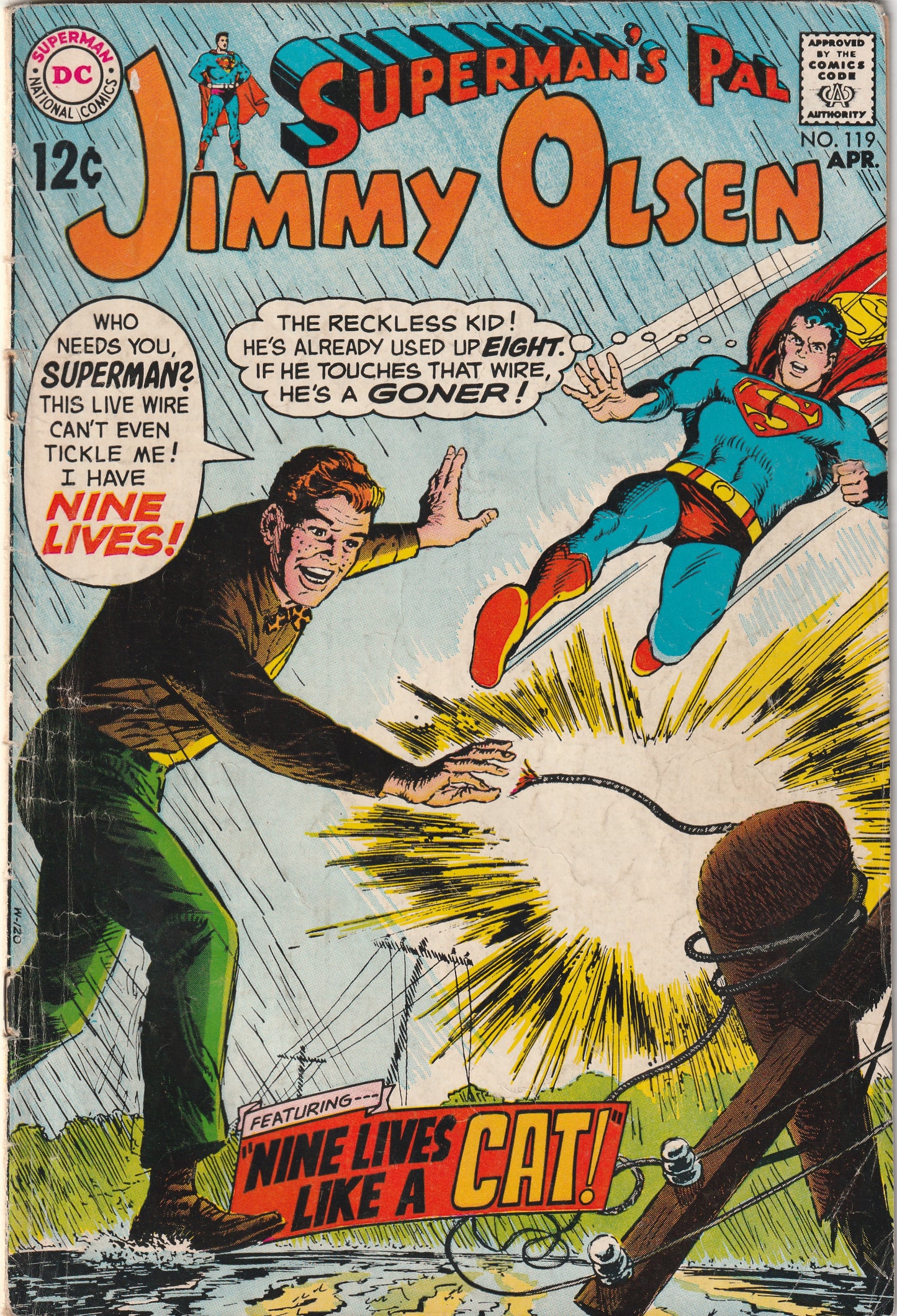 Superman's Pal, Jimmy Olsen #119 (1969)