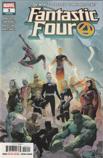 Fantastic Four #3 (LGY #648, Volume 6, 2019)