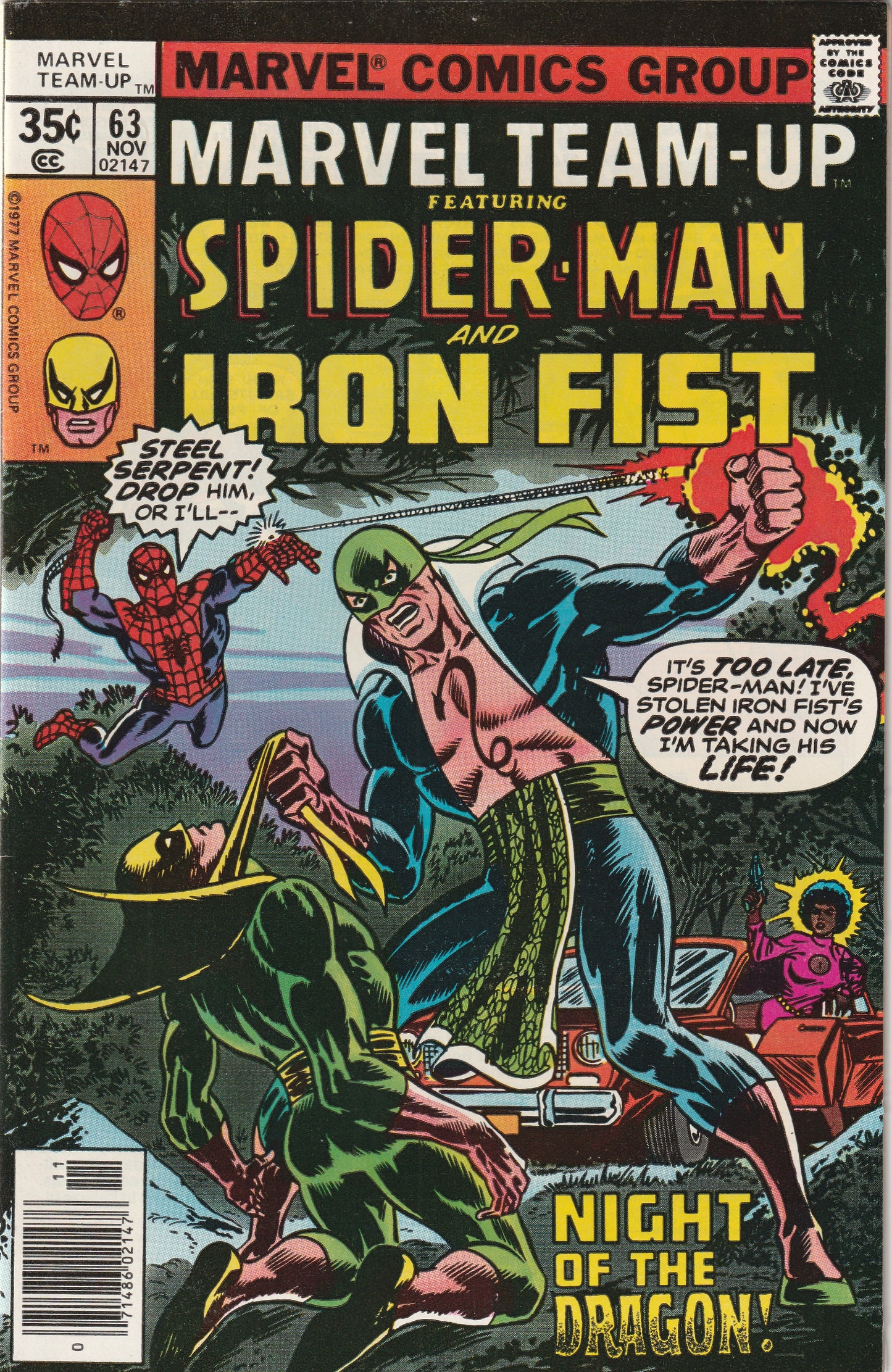 Marvel Team-Up #63 (1977) - Spider-Man & Iron Fist