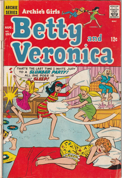 Archie's Girls Betty and Veronica #152 (1968)