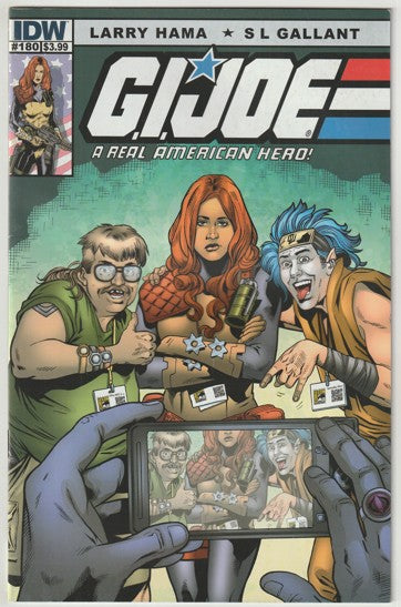 G.I. Joe: A Real American Hero #180 (2012) - Cover B by SL Gallant and Gary Erskine