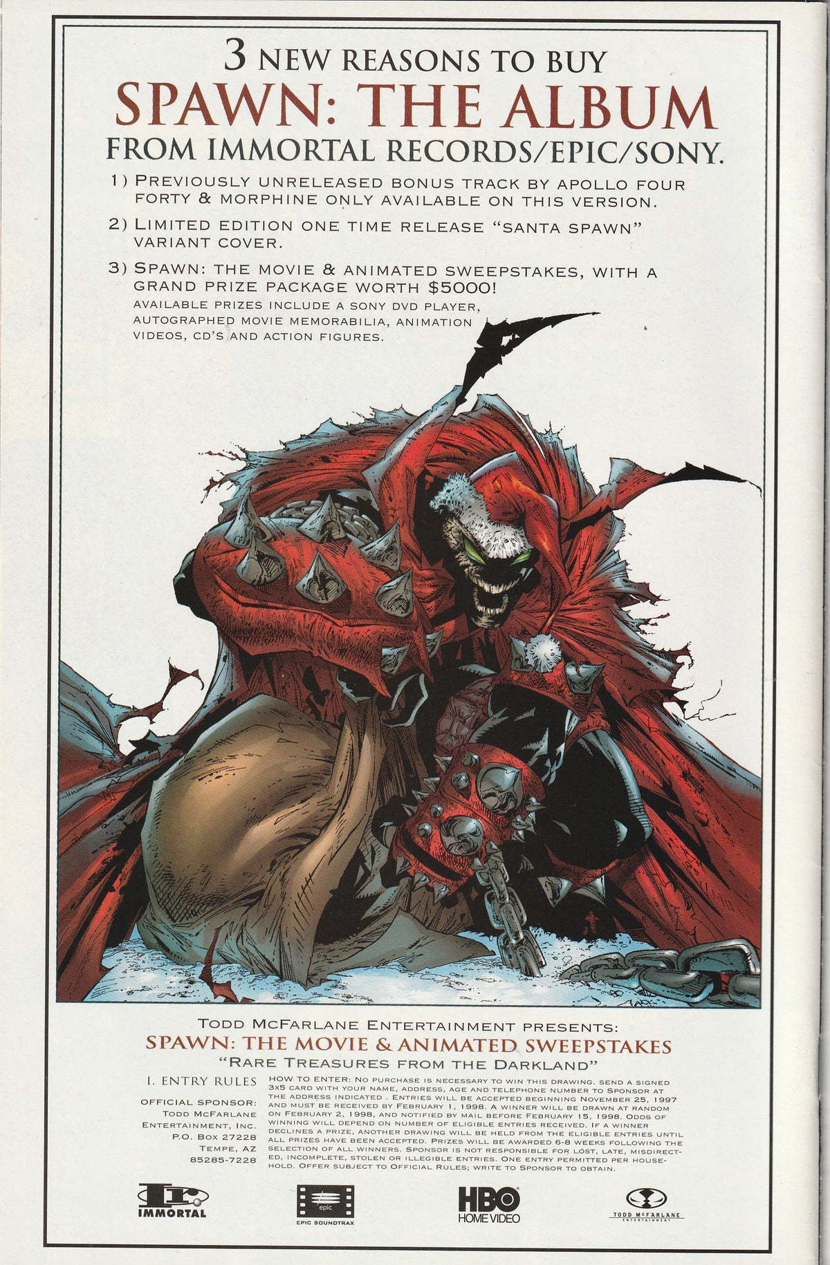 Cst Spawn Curse of the Spawn #14 (1997) – BACK ISSUE CENTRAL
